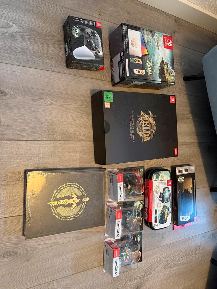 Nintendo Switch OLED TOTK Editie - Complete Verzamelaarsset, Spelcomputers en Games, Games | Nintendo Switch, Nieuw, Avontuur en Actie