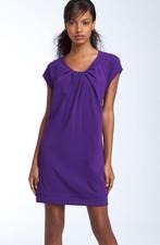 Diane von Furstenberg jurk viscose blend US8-NL38 Nieuw, Maat 38/40 (M), Verzenden, Paars, Nieuw