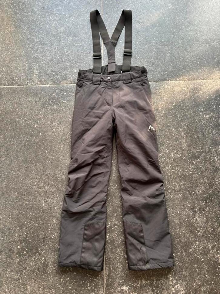 Zwarte Skibroek Mc Kinley 152, Kinderen en Baby's, Kinderkleding | Maat 152, Zo goed als nieuw, Jongen of Meisje, Broek, Ophalen of Verzenden