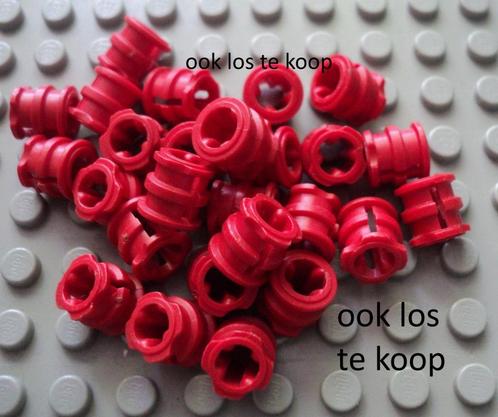 x148 (1) ca 26x red Technic Bush with Lip and Side Grooves, Kinderen en Baby's, Speelgoed | Duplo en Lego, Gebruikt, Ophalen of Verzenden