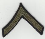 Chevron / rang / streep (U), Verzamelen, Ophalen of Verzenden, Landmacht, Amerika, Embleem of Badge
