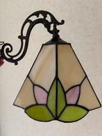 Tiffany Wandlamp, Huis en Inrichting, Lampen | Wandlampen, Ophalen of Verzenden, Gebruikt, Glas