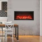 Prijsknaller grote elektrische haard van Amantii type Sym-42, Ophalen of Verzenden, Zo goed als nieuw, Inbouwhaard, Elektrische haard