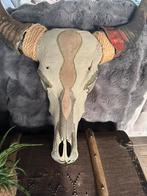 Scull schedel met echte swarovski kristallen, Mannelijk, Parkiet