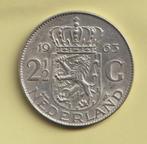 Zilveren Juliana Rijksdaalder uit 1963, Postzegels en Munten, Munten | Nederland, Koningin Juliana, Zilver, Ophalen of Verzenden
