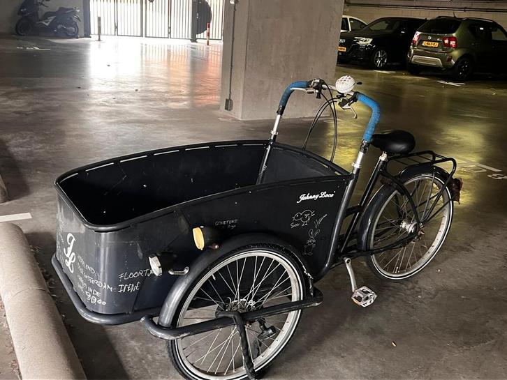 Johnny Loco Bakfiets - Zeer Goede Staat!, Fietsen en Brommers, Fietsen | Bakfietsen, Zo goed als nieuw, Johnny Loco, 2 kinderen