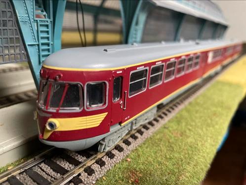 Holland Rail DE-2 (Blauwe Engel) rood (geen ovp), Hobby en Vrije tijd, Modeltreinen | H0, Zo goed als nieuw, Treinset, Gelijkstroom