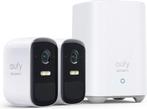 Eufy set: 2 x Eyfycam 2C Pro + Homebase + Eufu deurbelcamera, Buitencamera, Ophalen of Verzenden, Zo goed als nieuw