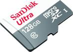 SANDISK ULTRA MICROSDXC 128GB 100MB/S CLASS 10 UHS-I, Audio, Tv en Foto, Fotografie | Geheugenkaarten, Sandisk, Nieuw, Ophalen of Verzenden