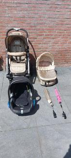 Mutsy 4Rider Complete kinderwagen incl. Maxi Cosi, Zeer mooi, Ophalen, Gebruikt, Verstelbare duwstang, Combiwagen