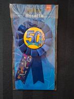 Button 50 jaar Abraham - Feestartikelen, Ophalen of Verzenden, Nieuw, Feestartikel, Abraham of Sarah