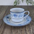 Noritake Blue Hill Koffiekop & Schotel, Ophalen of Verzenden