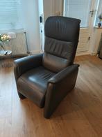 Hukla sta-op-stoel zgan, Huis en Inrichting, Fauteuils, Ophalen, Zo goed als nieuw, 50 tot 75 cm, Leer