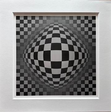 Victor Vasarely kunstdruk beschikbaar voor biedingen