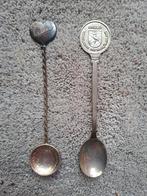 Vintage Lepeltjes KNBLO Den Haag & Verbier met Gulden, Ophalen of Verzenden