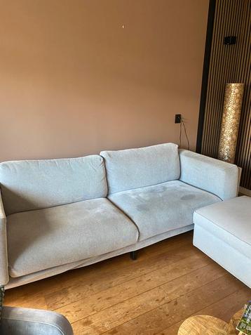 Bankstel 2 1/2 zits met hocker