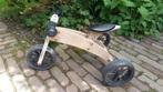 Houten driewiel fiets, Ophalen, Gebruikt, Verstelbare zitting