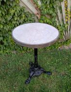 Oude wijntafel, oude bistrotafel, Ophalen