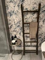 Handdoekrek hout ladder, Ophalen of Verzenden, Zo goed als nieuw, Bruin