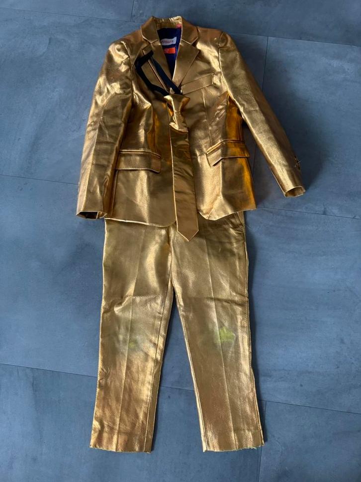 Opposuits pak maat 110/116, Kleding | Heren, Carnavalskleding en Feestkleding, Gedragen, Kleding, Carnaval, Overige maten, Ophalen of Verzenden