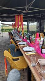 10 Houten Kandelaren - Bruiloft/Diner, Ophalen, Overige materialen
