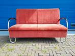 W H Gispen classic bank 444, Metaal, Gebruikt, Minder dan 75 cm, 150 tot 200 cm