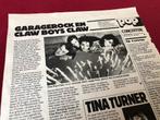 Claw boys claw / artikel KRO-gids / Garagerock punkrock, Ophalen of Verzenden, Zo goed als nieuw, Boek, Tijdschrift of Artikel