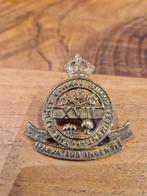 Wo2 baret embleem prince edward island regiment, Verzamelen, Ophalen of Verzenden, Landmacht, Nederland, Embleem of Badge