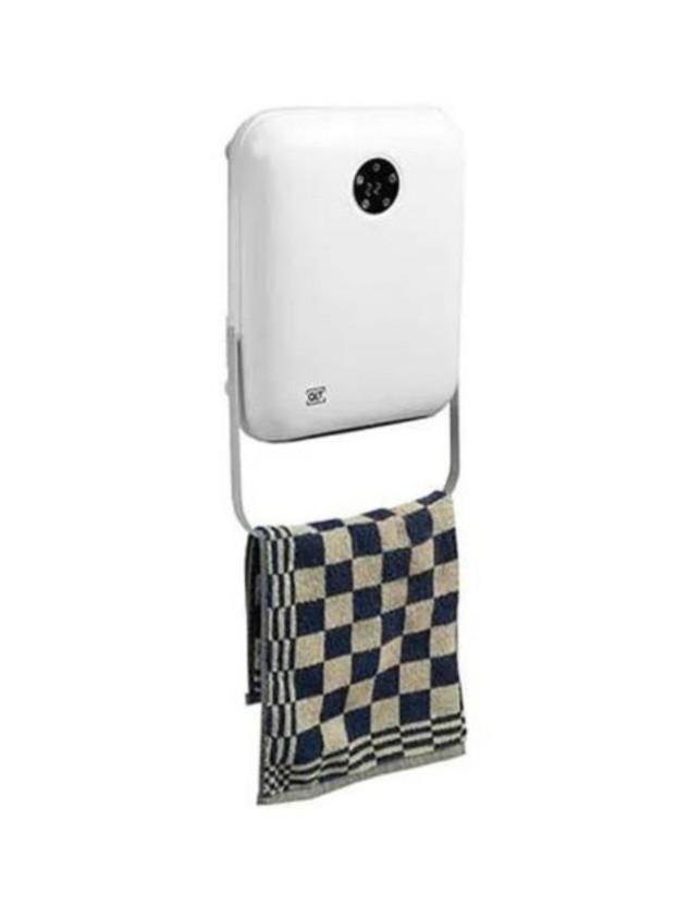 QLT – 2-in-1 Wandkachel – Wit, Huis en Inrichting, Badkamer | Badtextiel en Accessoires, Nieuw, Overige typen, Wit, Ophalen of Verzenden