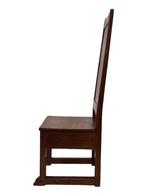Art Deco High Back chair in eiken minimalist design, Huis en Inrichting, Stoelen, Ophalen, Art Deco, Gebruikt, Art Deco