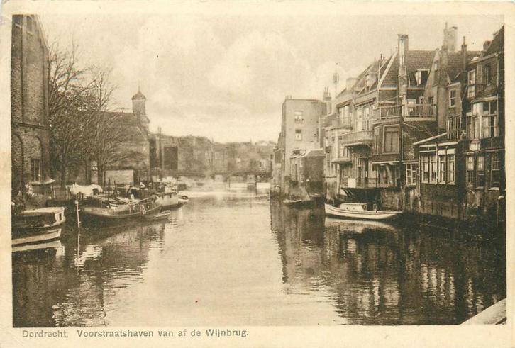 701070043 Dordrecht Voorstraatshaven, Verzamelen, Ansichtkaarten | Nederland, Zuid-Holland, Voor 1920, Verzenden