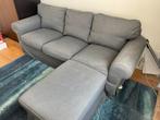 Ikea Ektorp 3-zitsbank met voetenbank, Huis en Inrichting, Banken | Bankstellen, Ophalen, Driepersoons, 75 tot 100 cm, Zo goed als nieuw