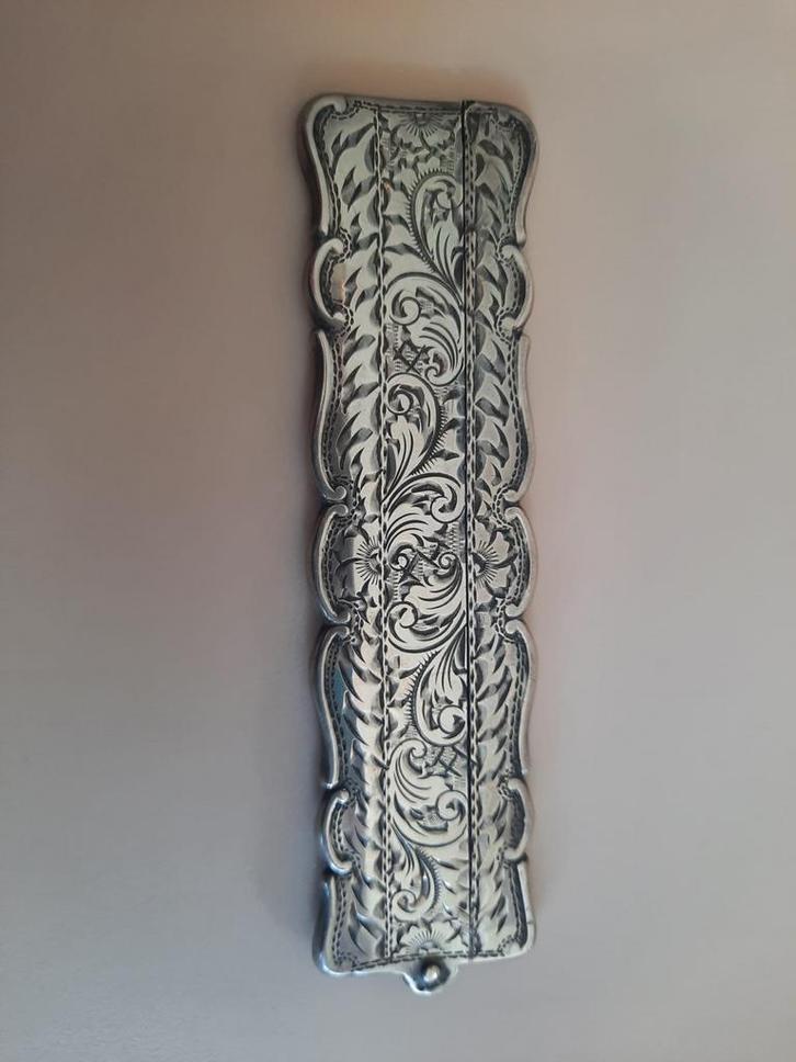 Antieke Zilveren Inklapbare Kam, Antiek en Kunst, Antiek | Kleding en Accessoires, Dames, Ophalen of Verzenden