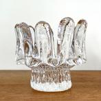 Kosta Boda Zweden KANDELAAR Sunflower glas Scandinavisch, Ophalen of Verzenden