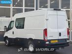 Iveco Daily 35C14 L2H2 Dubbel Cabine 3500kg trekhaak Dubbell, Auto's, Bestelauto's, Gebruikt, Euro 6, Iveco, 7 stoelen