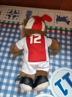 Ajax beer knuffel Abn Amro met zuignappen 25 cm groot, Kinderen en Baby's, Speelgoed | Knuffels en Pluche, Ophalen of Verzenden
