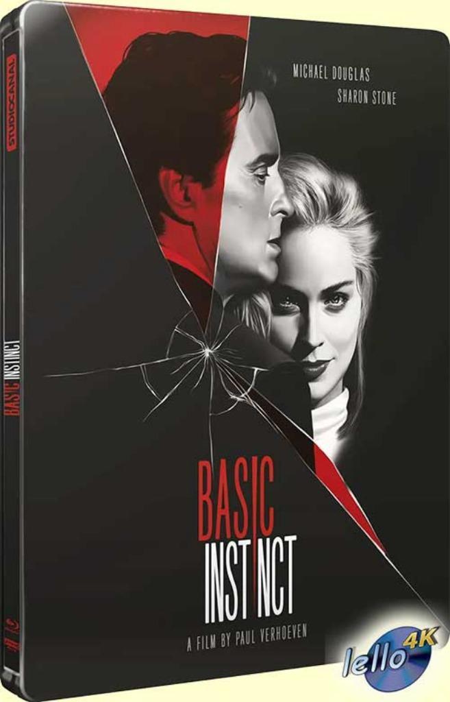Blu-ray 4K Basic Instinct (Michael Douglas, Sharon Stone)SBF, Cd's en Dvd's, Blu-ray, Nieuw in verpakking, Thrillers en Misdaad