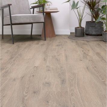 Laminaat Bruynzeel gezellig grijs (6), Huis en Inrichting, Stoffering | Vloerbedekking, Nieuw, Laminaat, Grijs, minder dan 10 m²