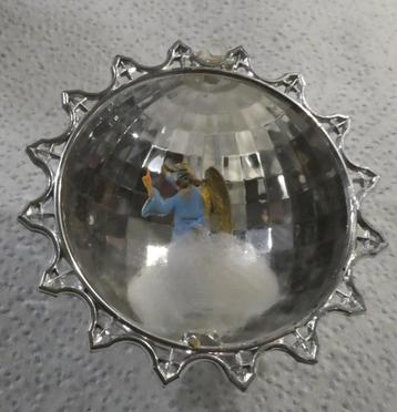 Vintage Diorama kerstbal (1) beschikbaar voor biedingen