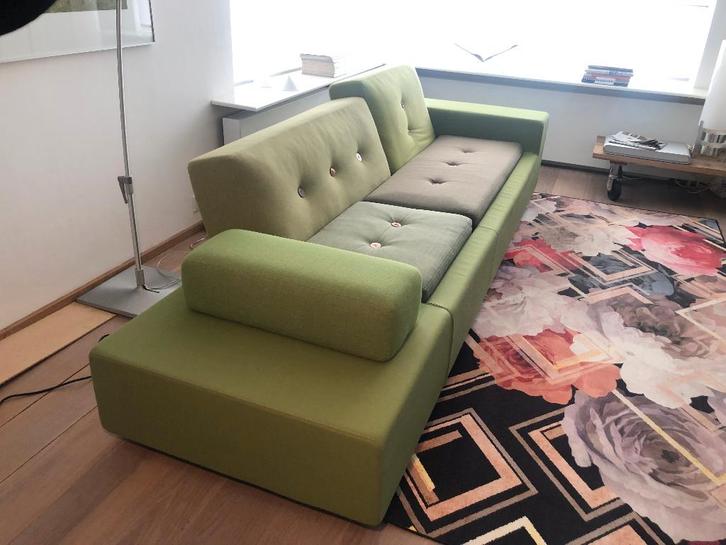 Vitra Poldersofa XXL, Huis en Inrichting, Banken | Bankstellen, Zo goed als nieuw, Rechte bank, Vierpersoons of meer, 250 tot 300 cm
