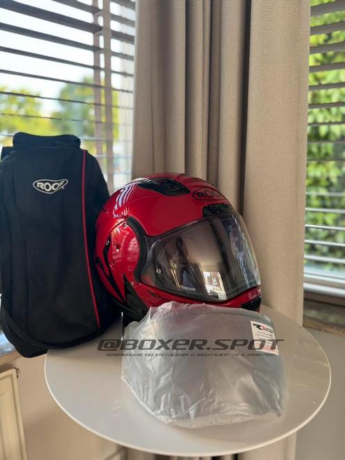 Roof RO200 Troyan editie met light smoked vizier maat M/L, Motoren, Kleding | Motorhelmen, Integraalhelm, M, Tweedehands, Ophalen of Verzenden