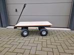 Handkar / bolderkar met houten platform, Tuin en Terras, Kruiwagens, Ophalen, Gebruikt, Handmatig, Onbekend