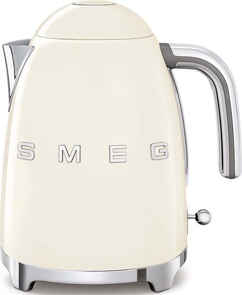 Smeg KLF03CREU Waterkoker – Crème – Retour binnen 30 dagen, Witgoed en Apparatuur, Waterkokers, Zo goed als nieuw, 1 tot 2 liter