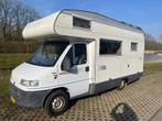 Fiat 2.5 TDI Alkoof Camper – 6 Slaapplaatsen | Luchtvering, Caravans en Kamperen, Bedrijf, Koelkast, Fiat, Handgeschakeld