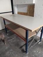 Werkbank met  op wielen, Doe-het-zelf en Verbouw, Werkbanken, Ophalen, Zo goed als nieuw