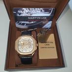Martyn Line Limited Edition Horloge, Overige merken, Overige materialen, Leer, Polshorloge