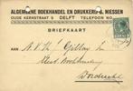 Algemeene Boekhandel en Drukkerij G. Niessen, Delft - 11.192, Postzegels en Munten, Brieven en Enveloppen | Nederland, Ophalen of Verzenden