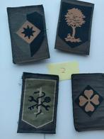 4 mouw emblemen, Ophalen of Verzenden, Landmacht, Nederland, Embleem of Badge