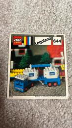Oude LEGO Legoland bouwtekening tankwagen nr. 644, Kinderen en Baby's, Speelgoed | Duplo en Lego, Ophalen of Verzenden, Gebruikt