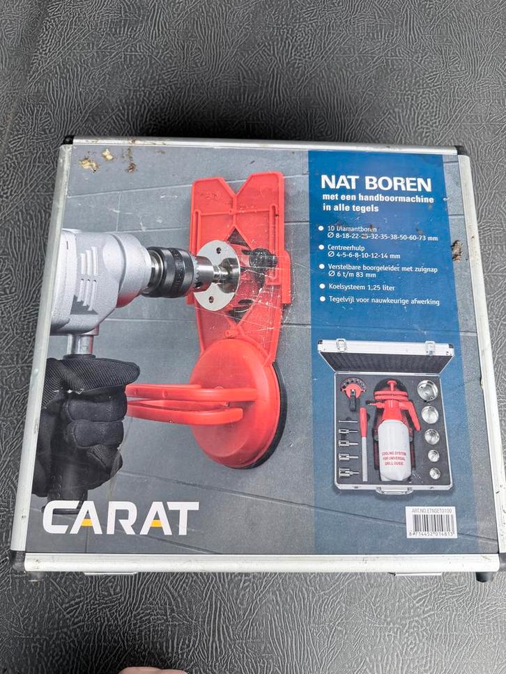 Carat Nat Boren Set, Doe-het-zelf en Verbouw, Gereedschap | Handgereedschap, Gebruikt, Ophalen